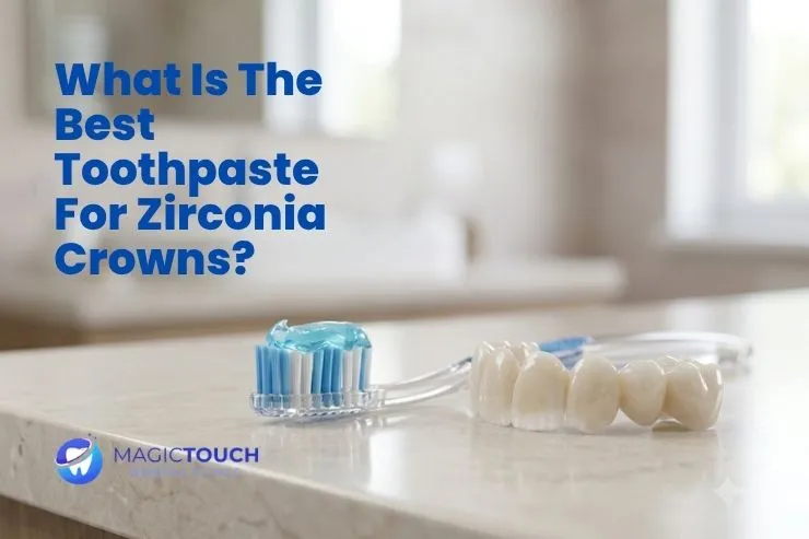 What is the best toothpaste for zirconia crowns?