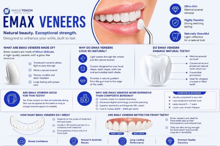 What are emax veneers?